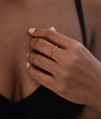 Chevron ring