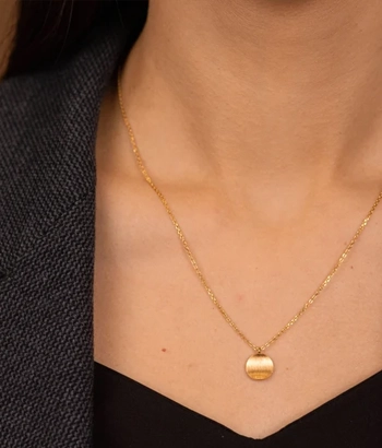 Matte necklace